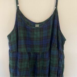 Wild Fable Plaid Babydoll Dress